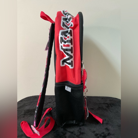 Disney Minnie Mouse Red and Black Laptop Backpack. - Picture 5 of 8